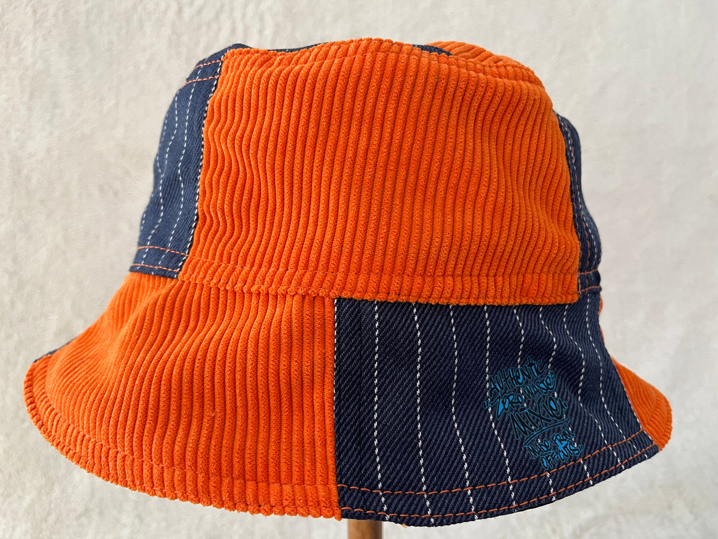 mixie hat #10 fully reversible bucket hat
