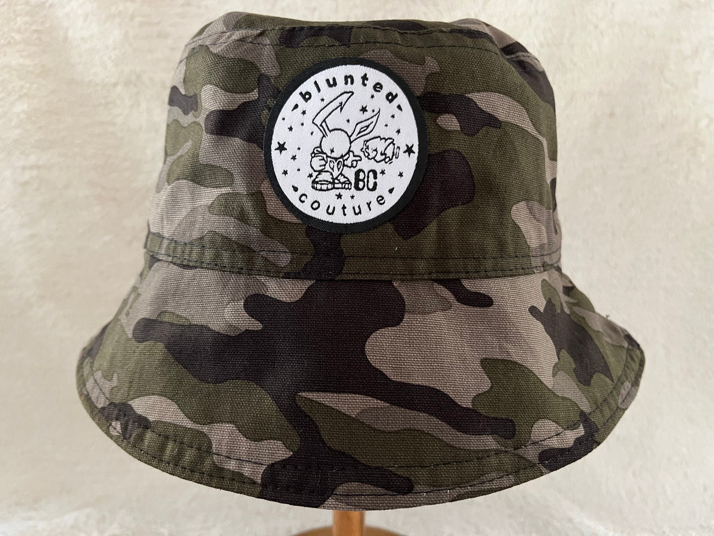 reversible camo bucket hat