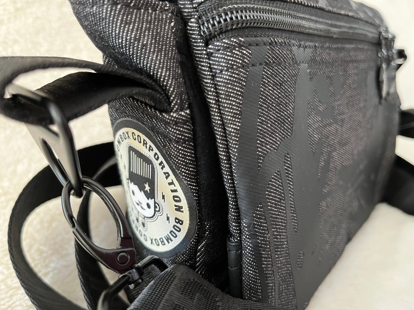 boombox one off lion bag