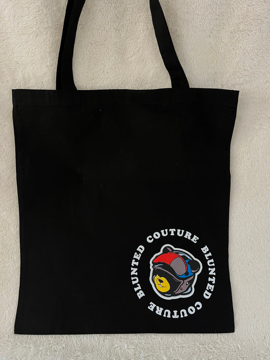 cartoon tote blazie & racebear