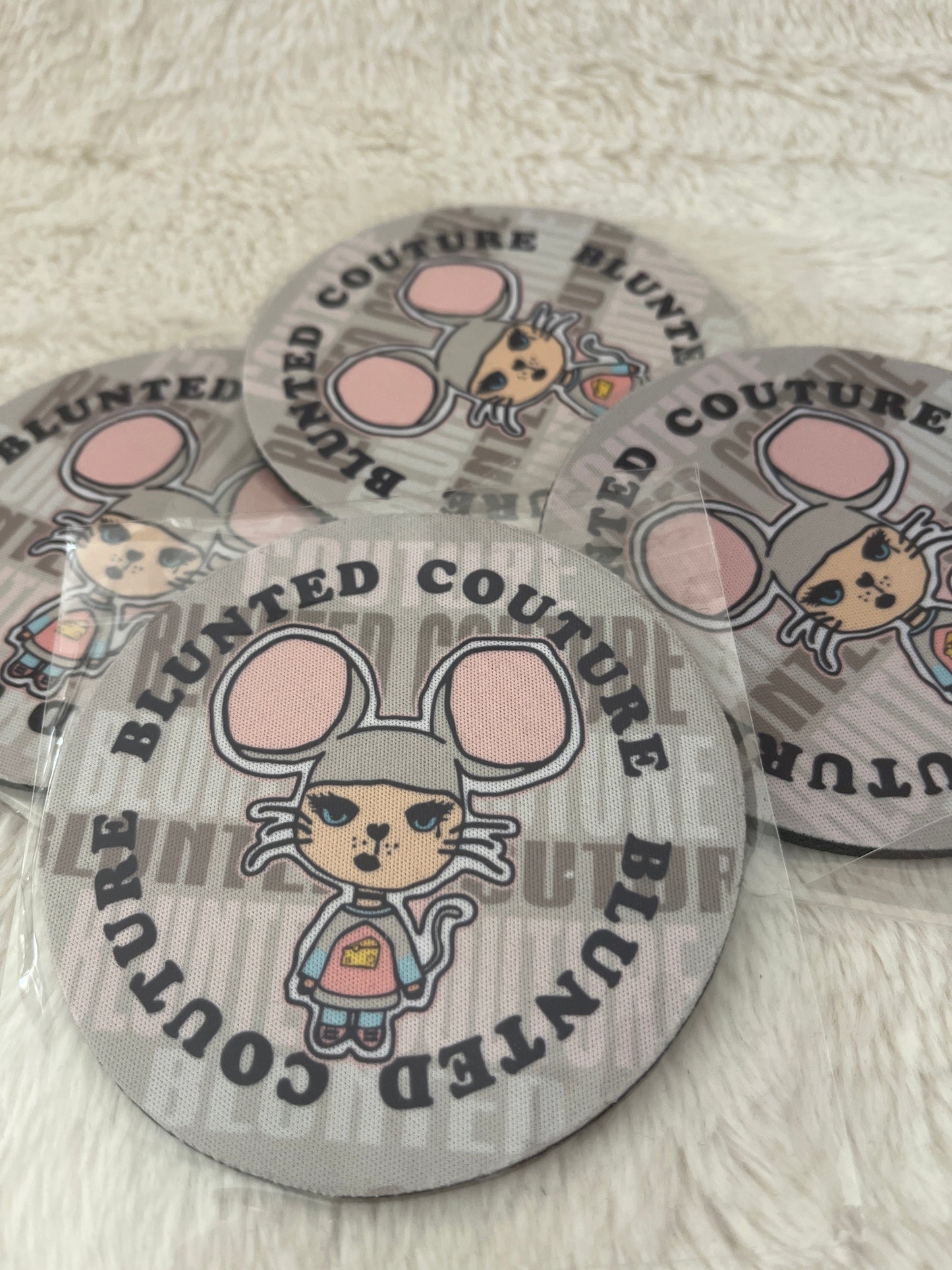 coasters set of 4 blunted maisie