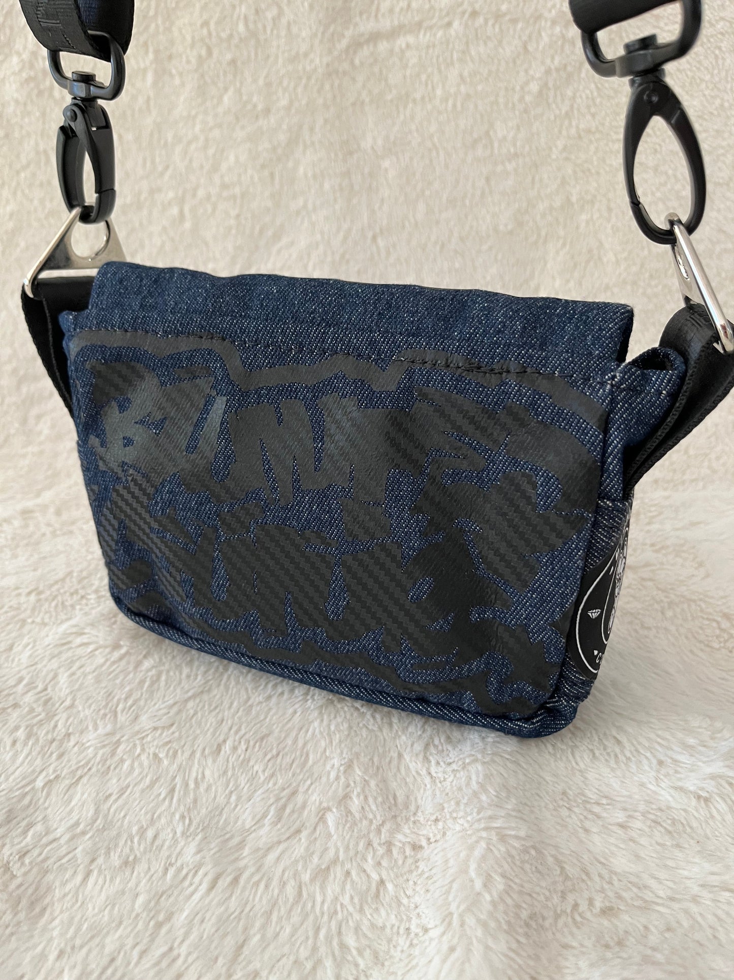 mini lion couture bag, black, one off