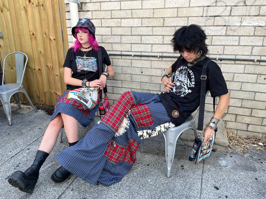 phat pants crazy zips