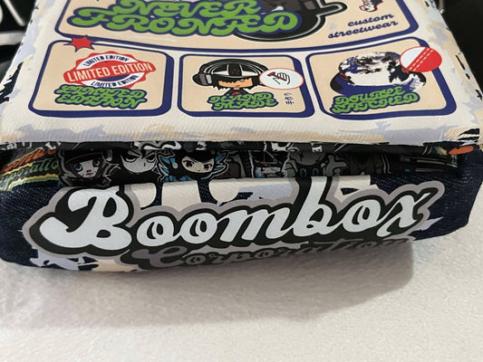 boombox collabo bag, special limited edition run ( 1 of 2 ) small couture bag