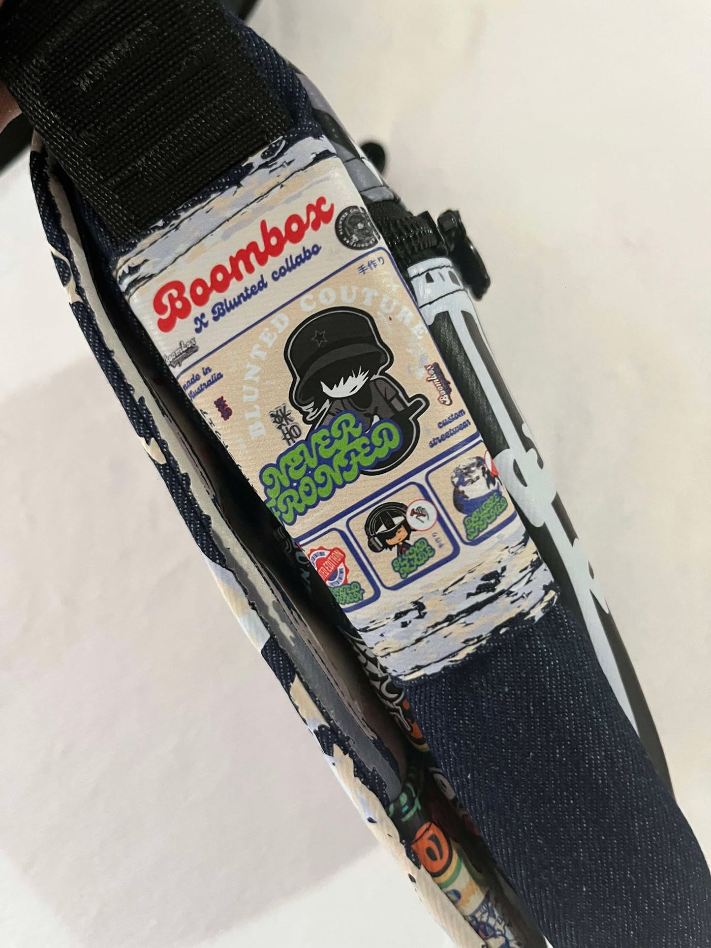 boombox collabo bag, special limited edition run ( 1 of 2 ) small couture bag