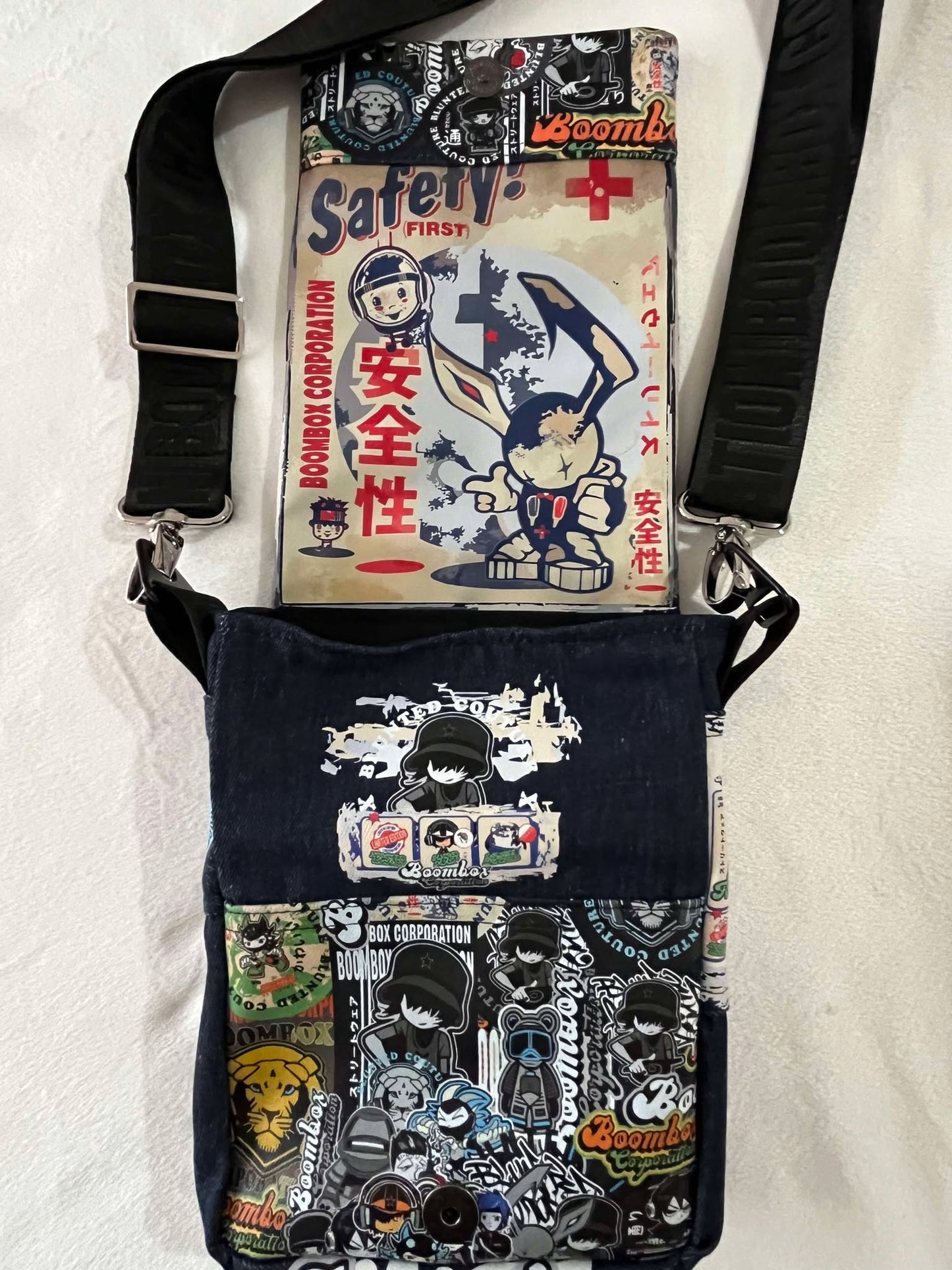 boombox collabo bag, special limited edition run ( 1 of 2 ) small couture bag