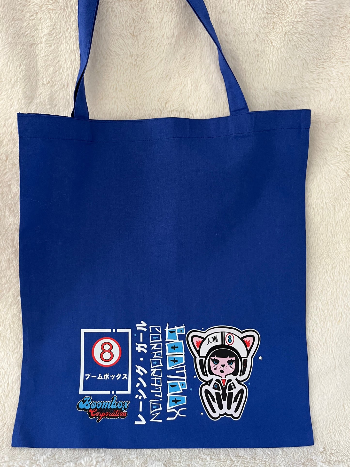 cartoon tote bubble maisie & racegirl8