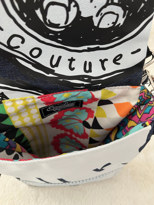 small boombox couture bag, one off