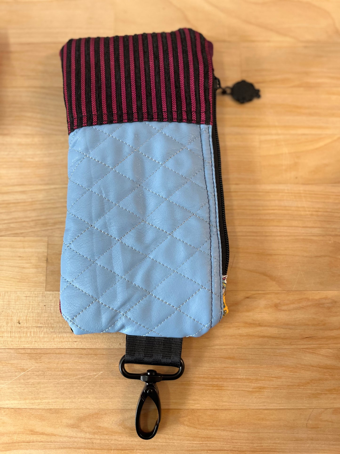 pochette rib | blue