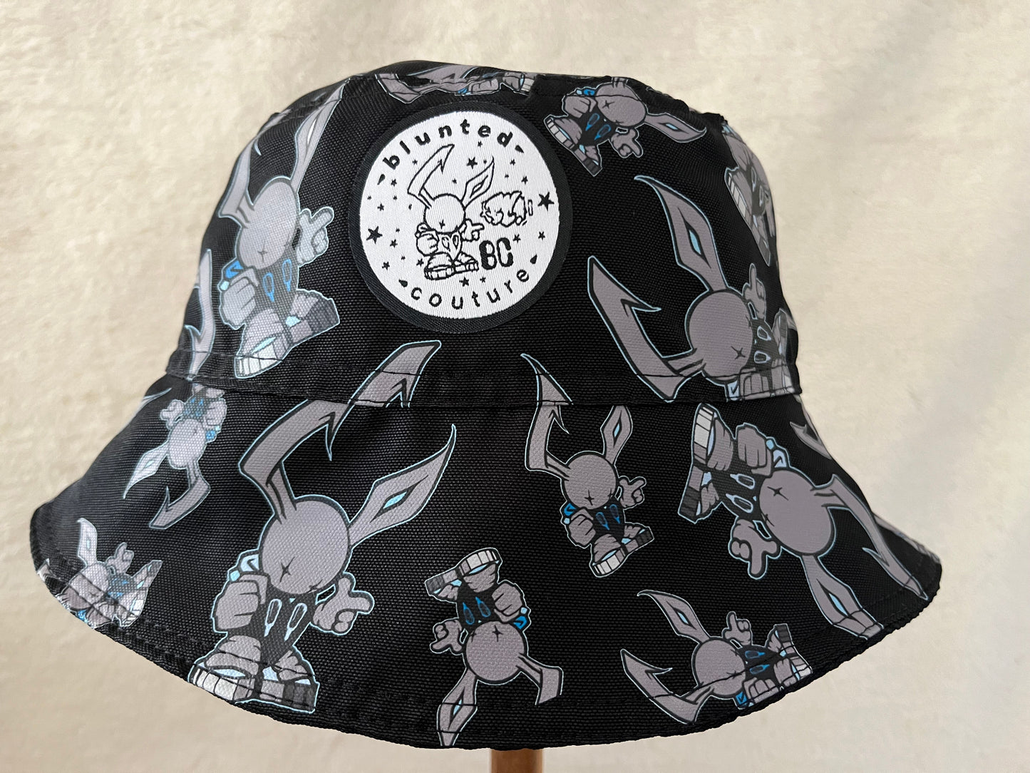 big ups bunny reversible bucket hat