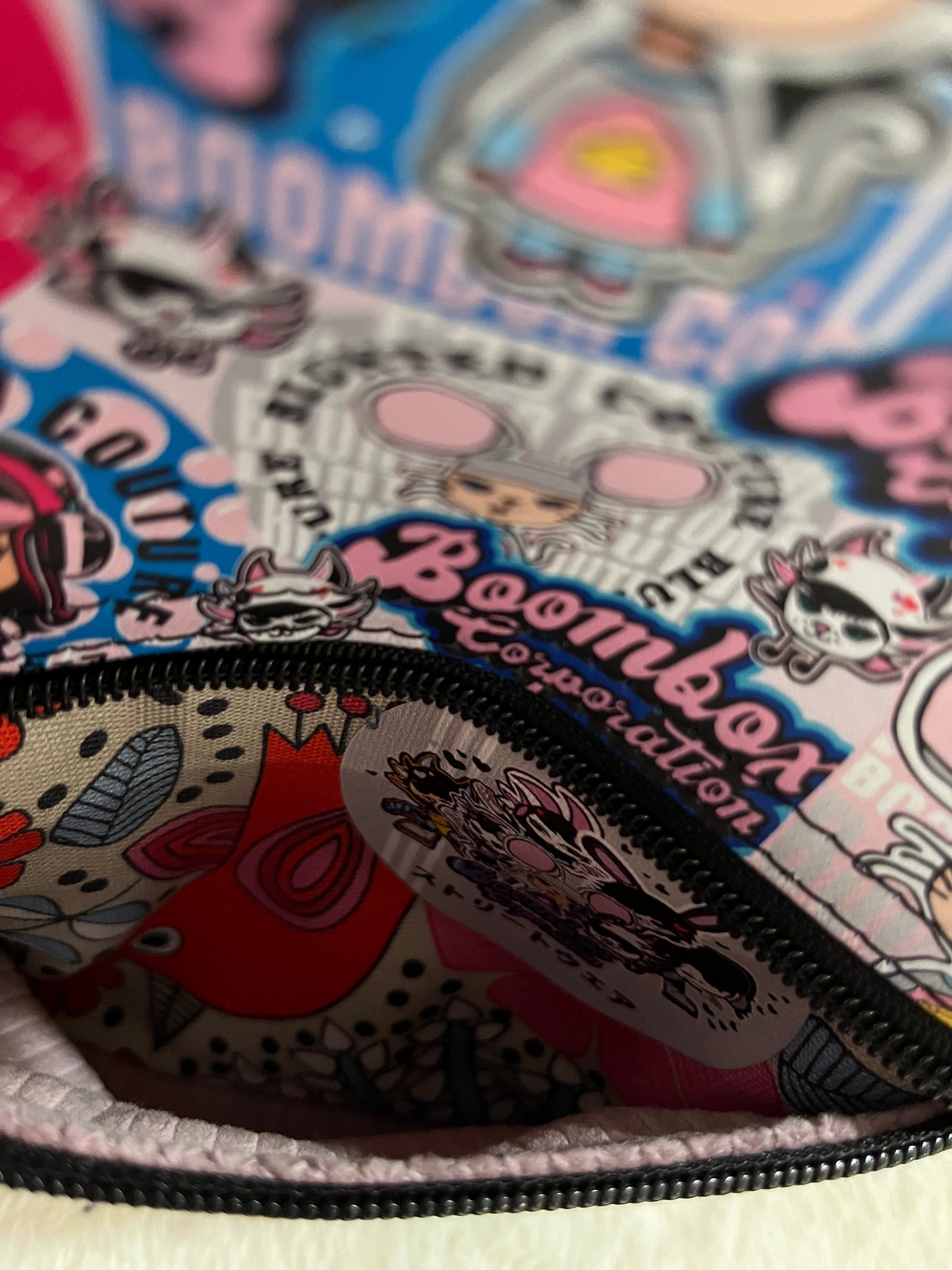 maisie meow and maisie mouse small couture bag, one off