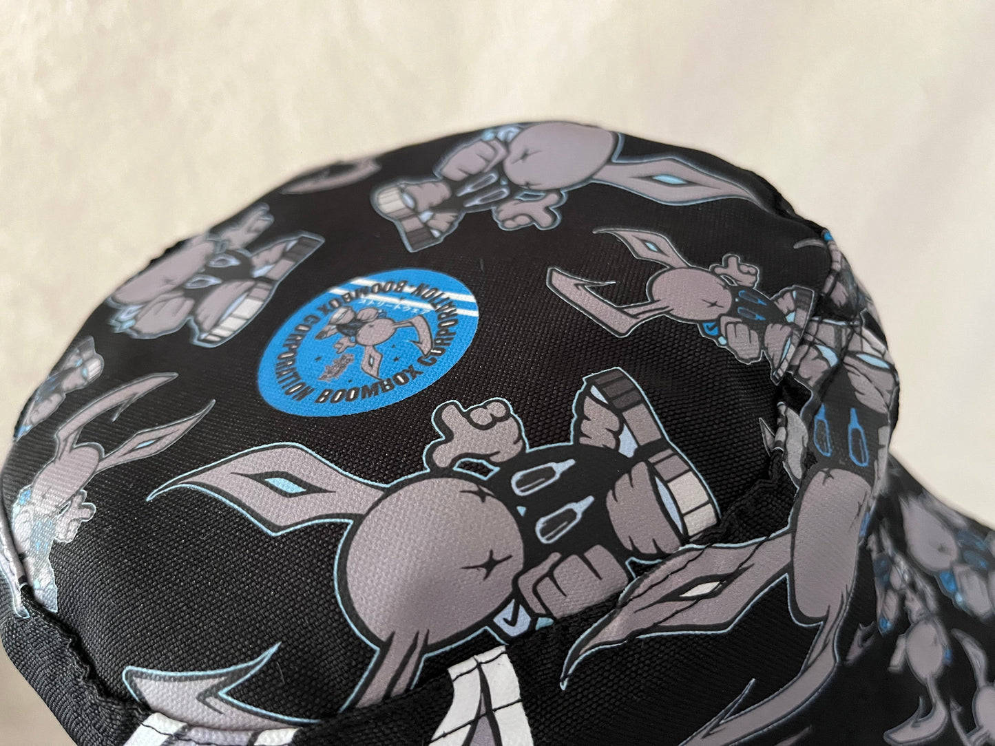 big ups bunny reversible bucket hat