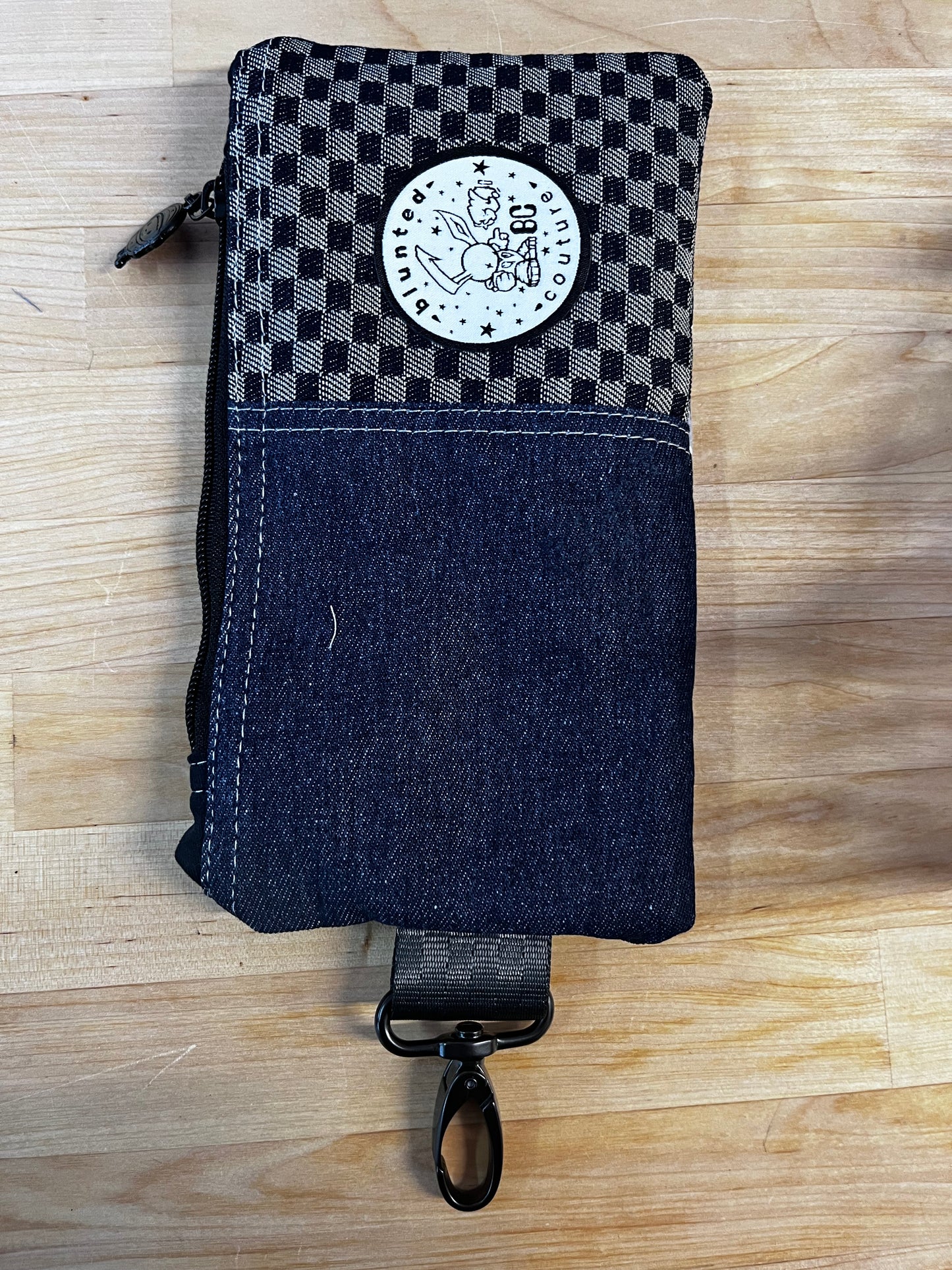 pochette console grey