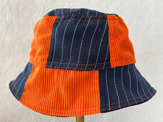 mixie hat #9 fully reversible bucket hat
