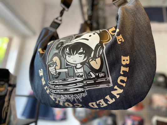 blunted couture fully lined slouch bag cash money dj