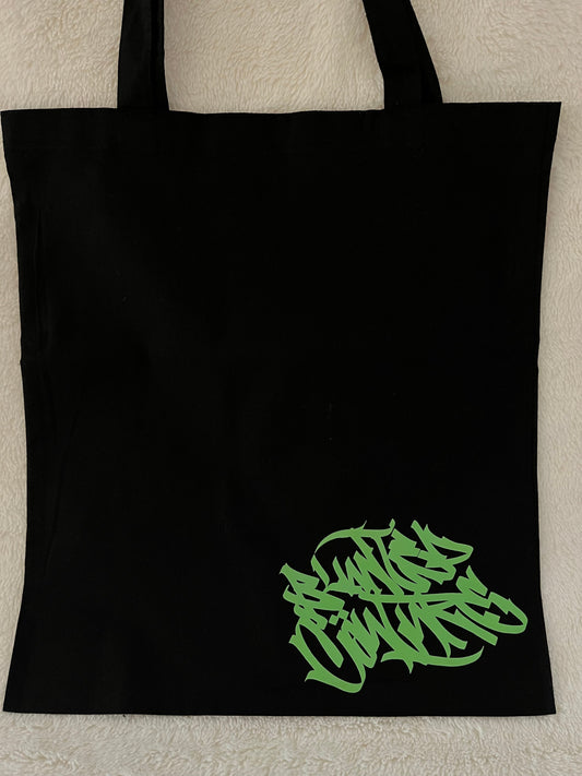 cartoon tote happy frog