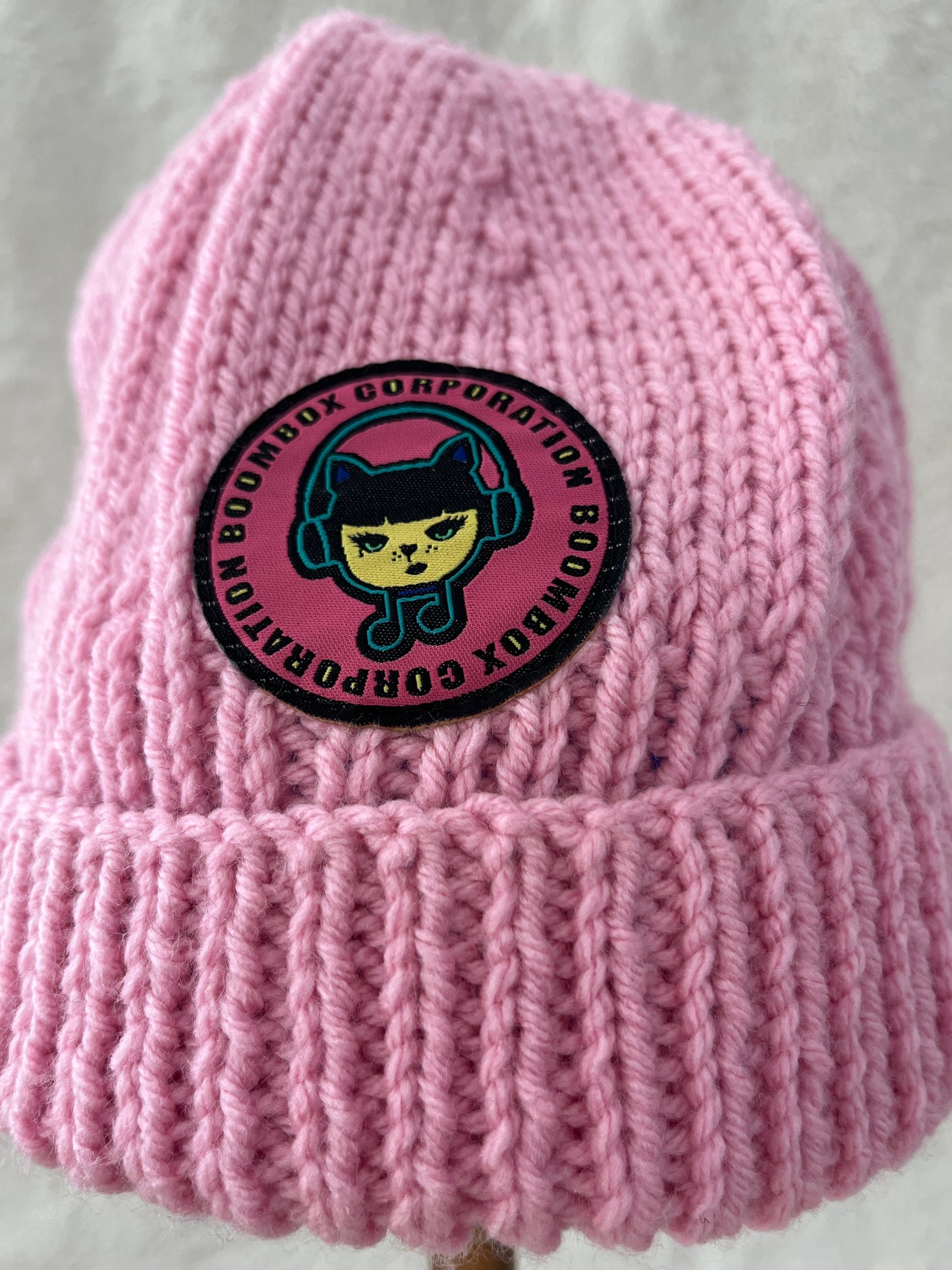 beanies hand knitted by nanna