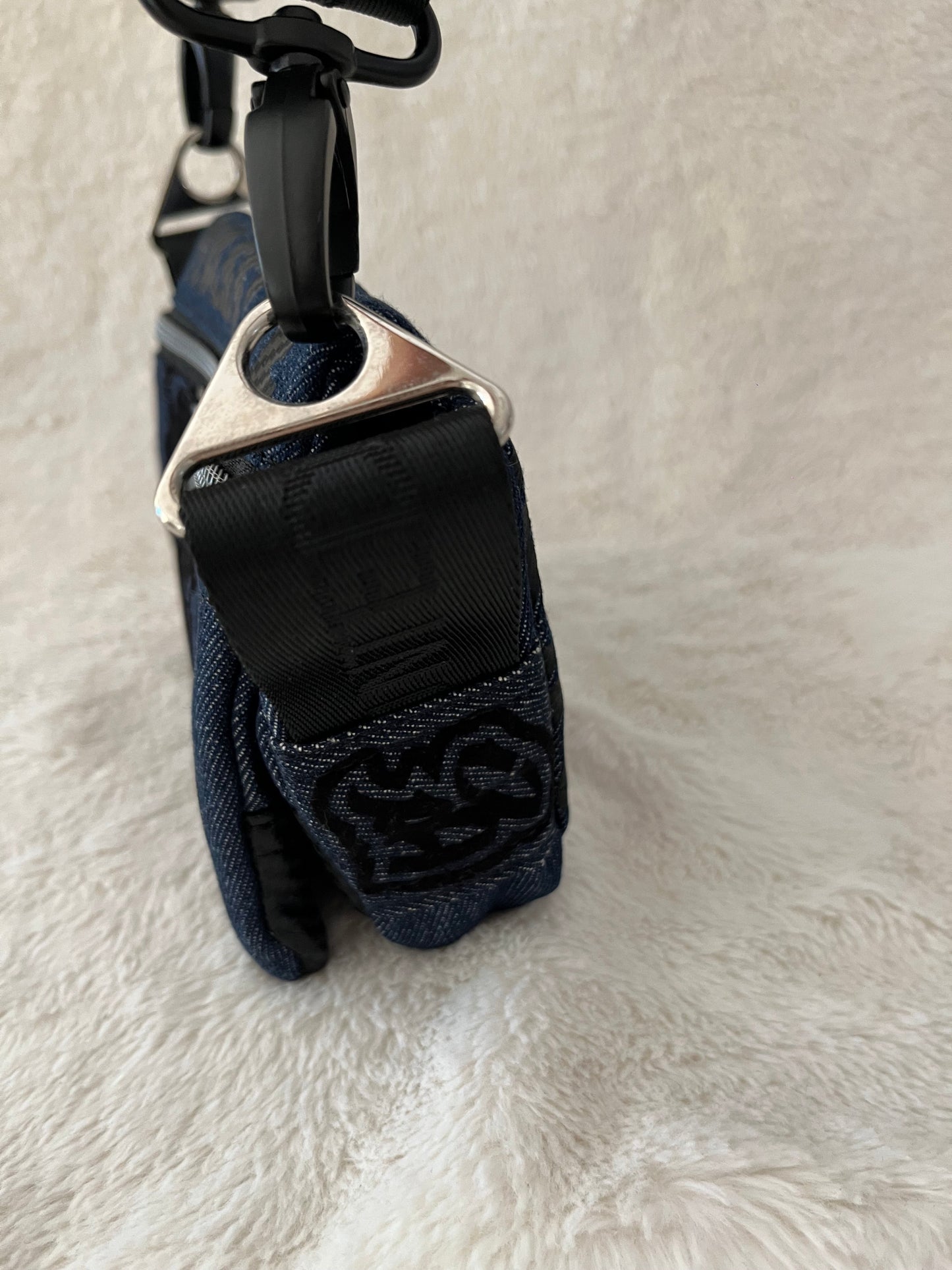 mini lion couture bag, black, one off