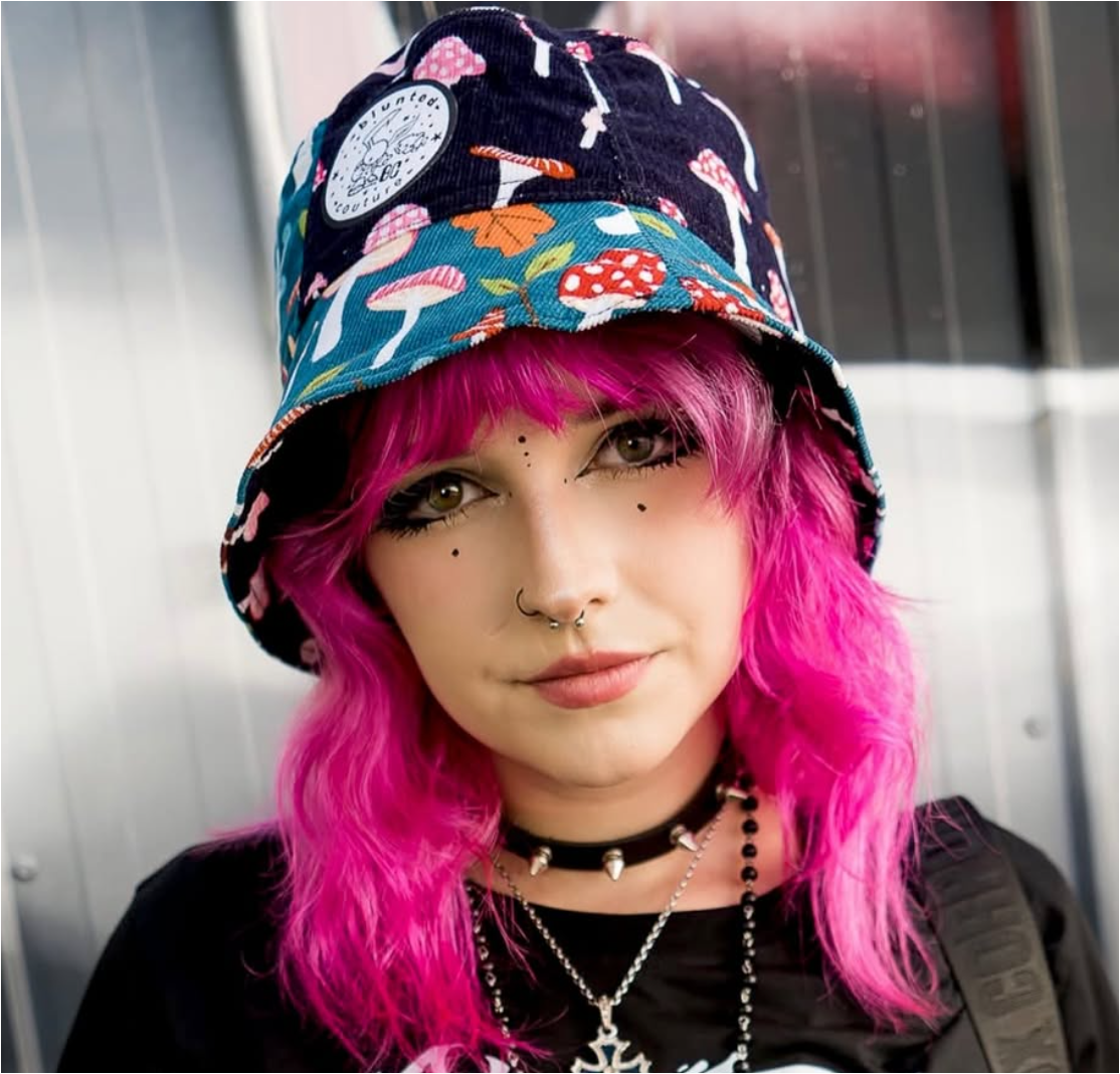 corduroy mushroom fully reversable bucket hat