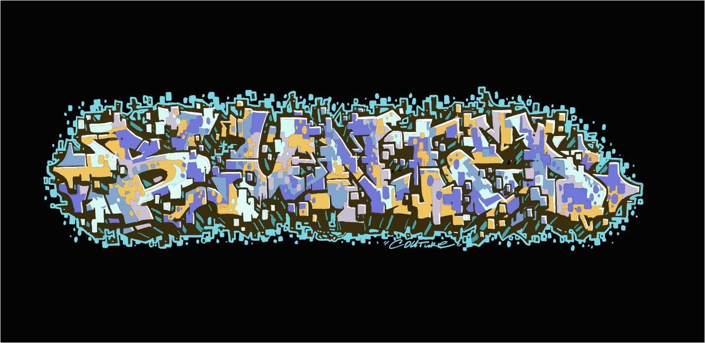 Brisbane Australia graff tshirt