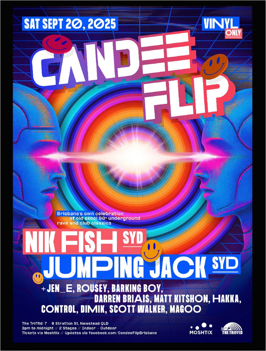 V2 candeeflip x blunted couture collabo tshirt