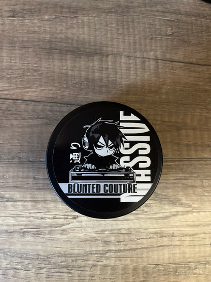 round blunted dj tin