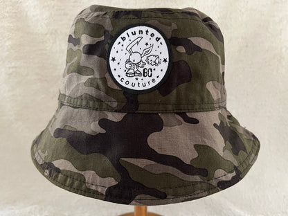 reversible camo bucket hat