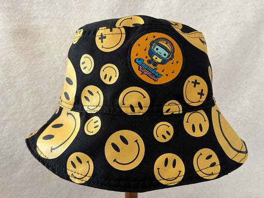 smiley bucket hat