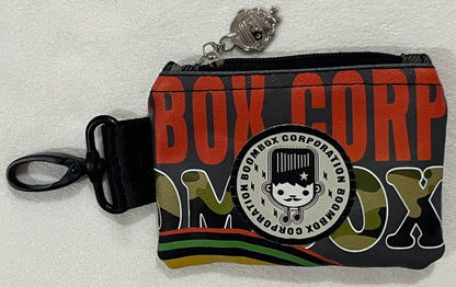 mini USB stash bag – camo lion & notes