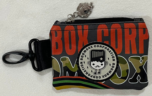 mini USB stash bag – camo lion & notes