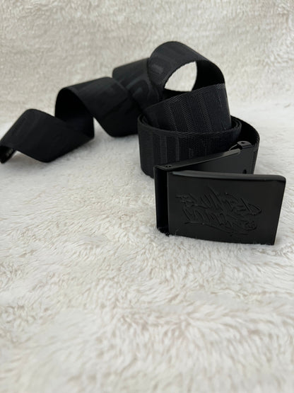 blunted couture belt black on black