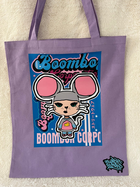 cartoon tote maisie & broke graff