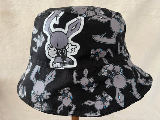 big ups bunny reversible bucket hat