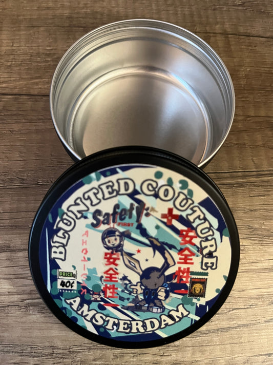 big ups round blunted couture tin