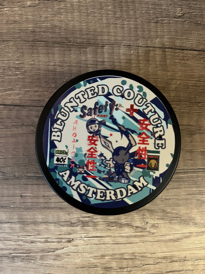 big ups round blunted couture tin