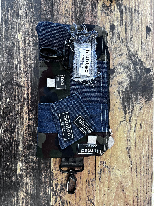 pochette recycled denims
