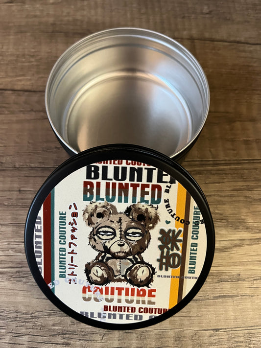round retro blazie blunted couture tin