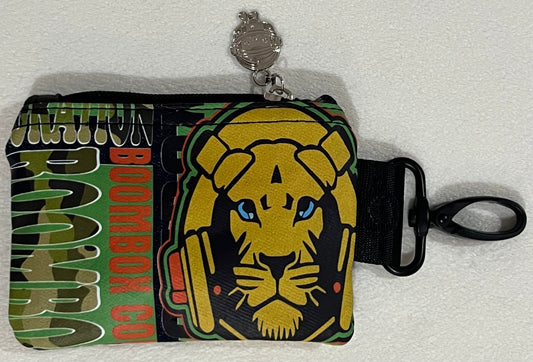 mini USB stash bag – camo lion & notes