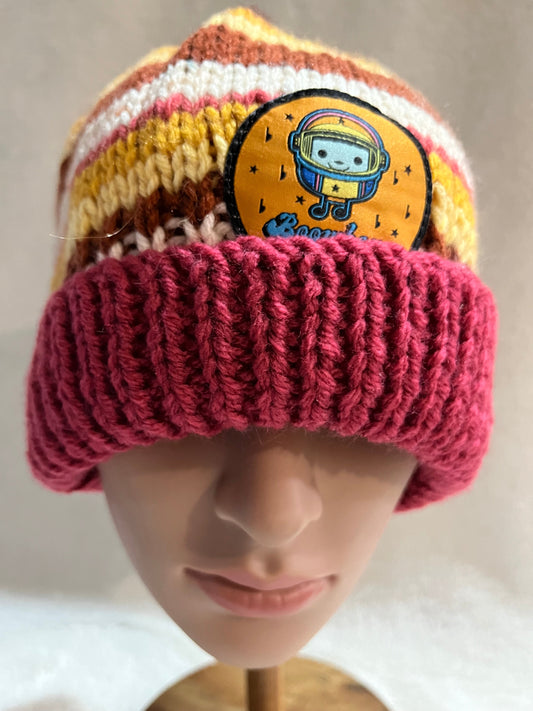 beanies hand knitted by nanna