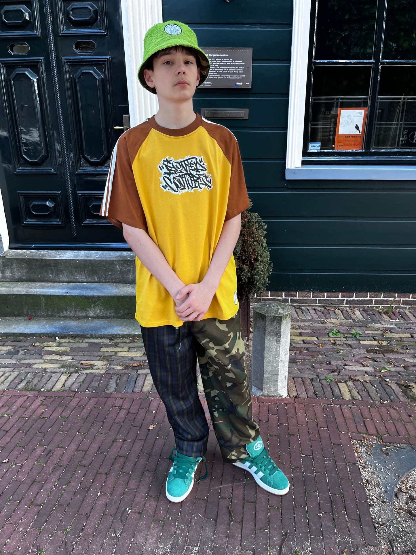 comfy pants S Black Camo