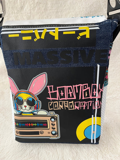 small boombox couture bag, one off