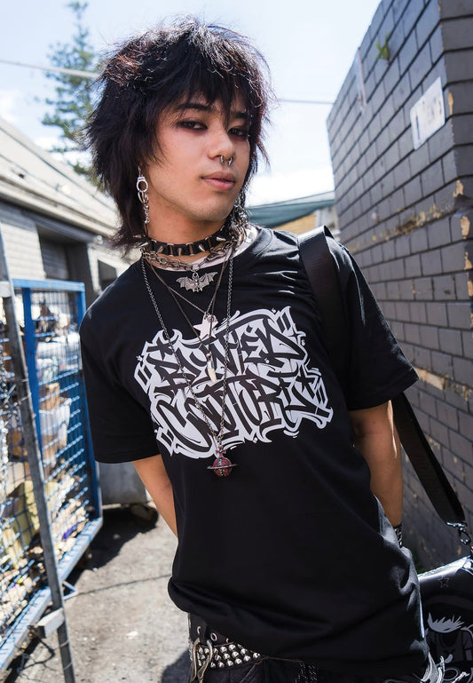 blunted broke graffiti tshirt