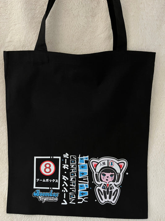 cartoon tote bubble maddy mix tape & racegirl8