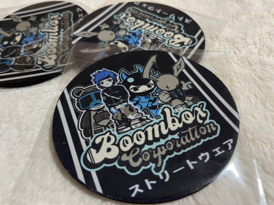 coasters set of 4 boombox group