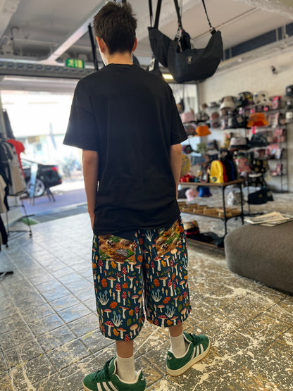 denim shorts mushroom XL