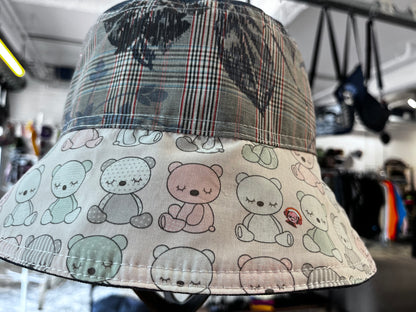 reversible bears bucket hat