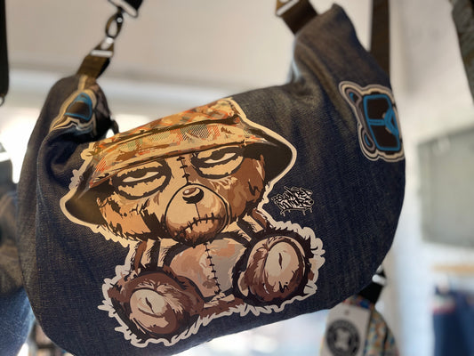 blunted couture fully lined slouch bag blazie