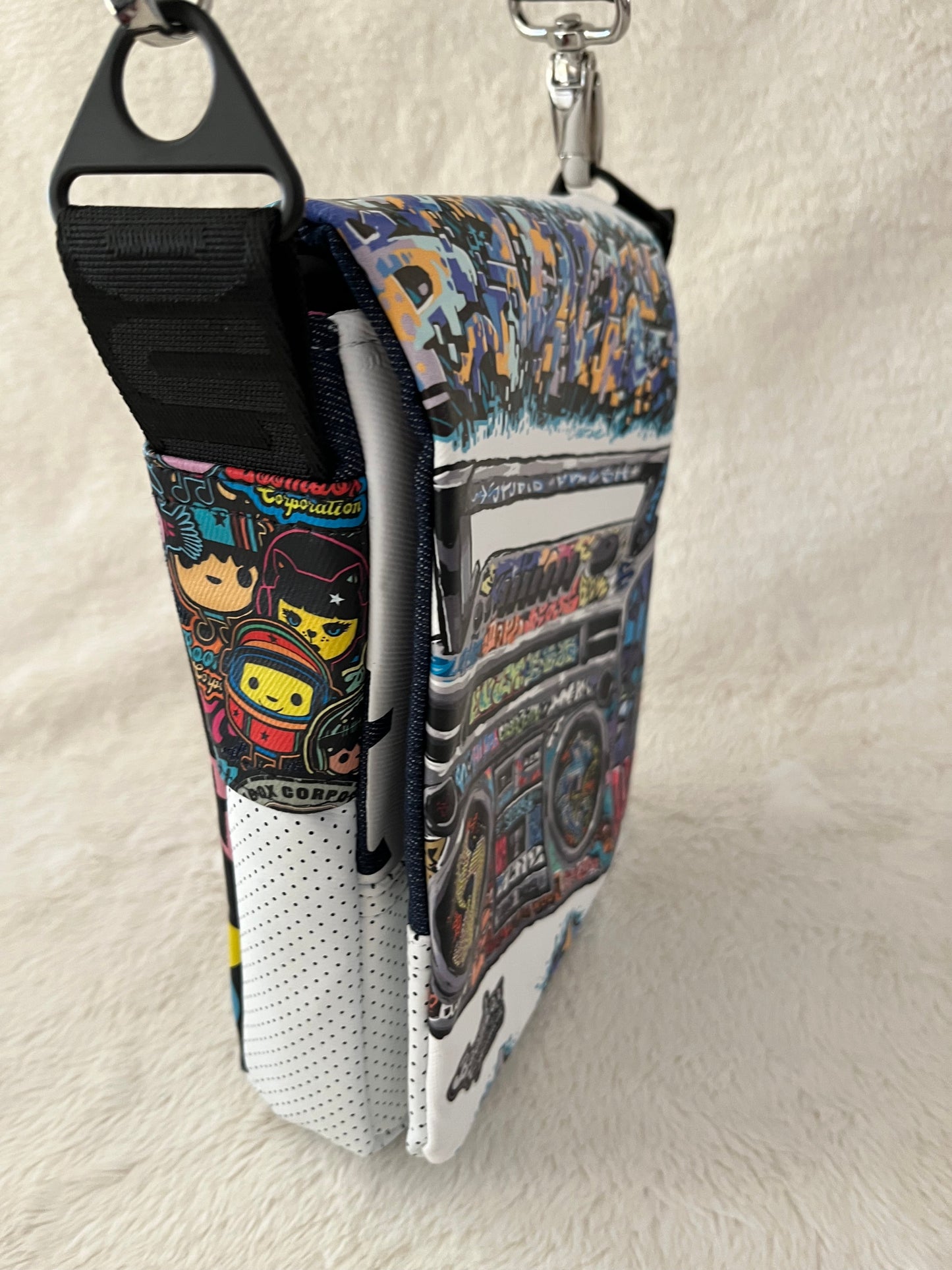 small boombox couture bag, one off