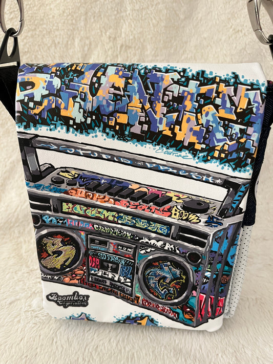 small boombox couture bag, one off