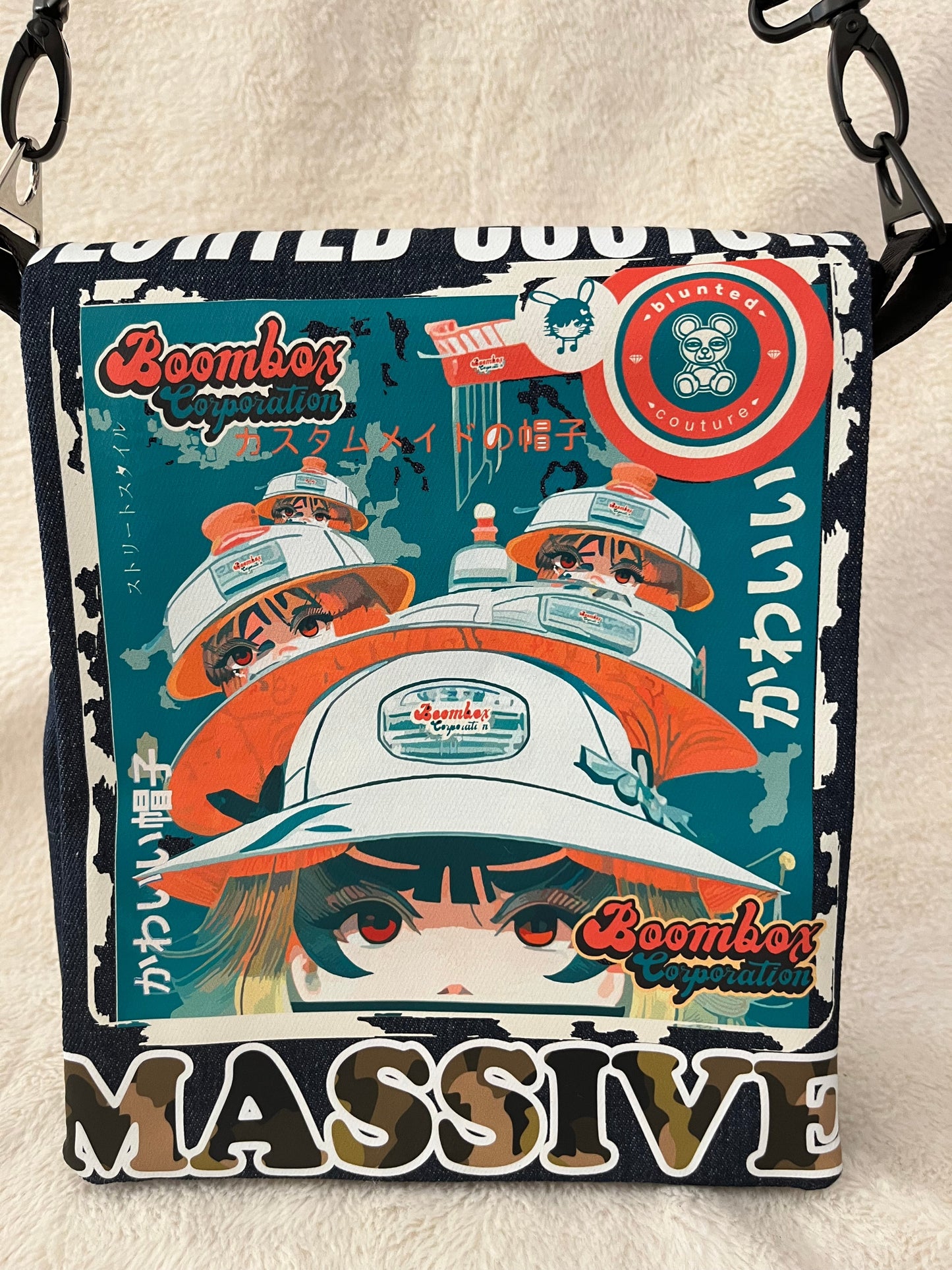 jungle boombox one off medium couture bag